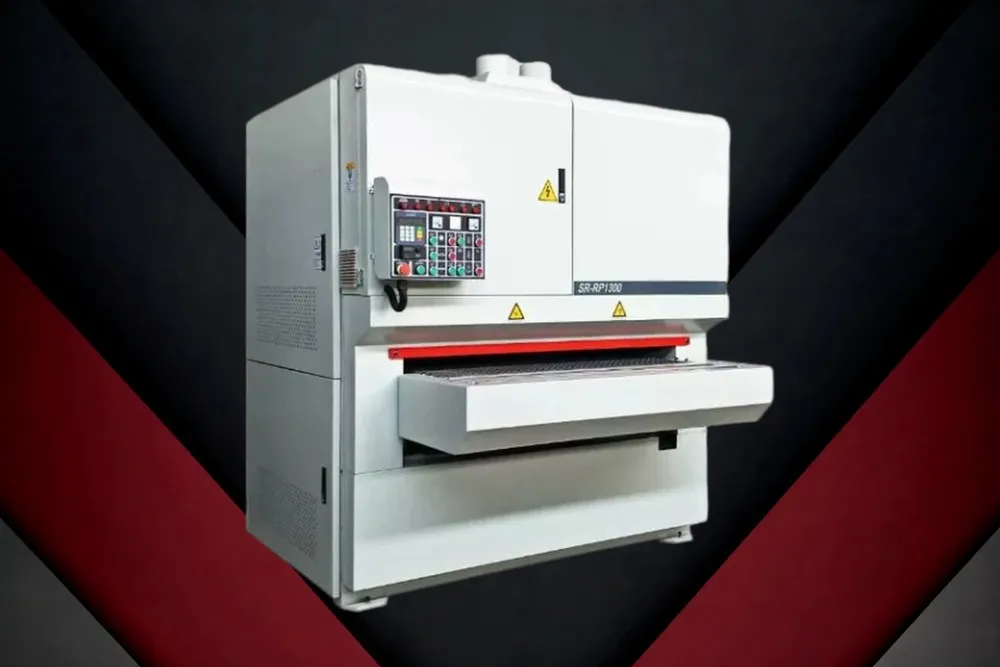 Lixadeira Banda Larga 2 Grupos 1300 mm, Modelo AL-LB1300