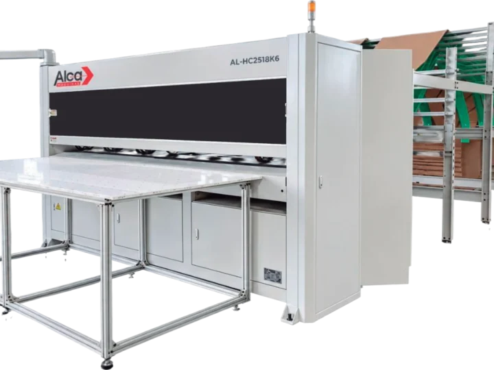 Máquina Automática para Fabricação de Caixas de Papelão Ondulado AL-HC2518K6
