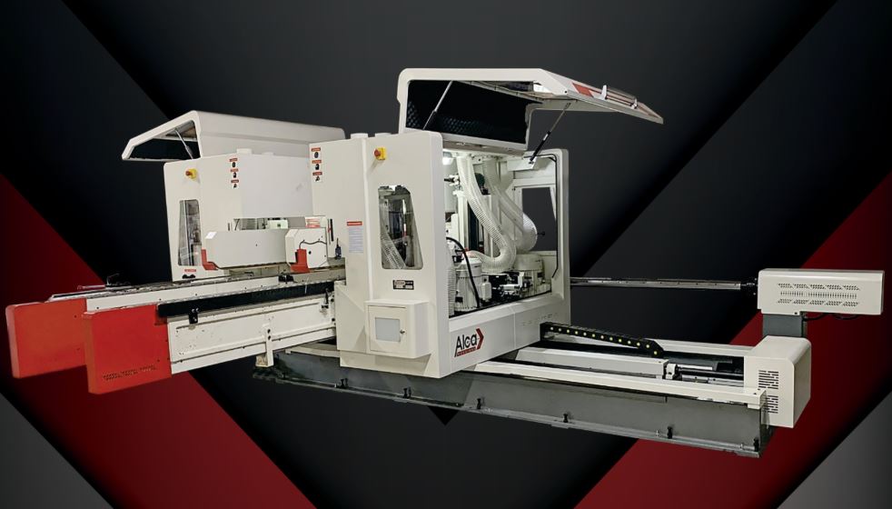 Perfiladeira 04 Grupos – Riscador + Triturador + Tupia Automática + Tupia –  AL-PE2500/4 380Volts