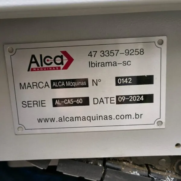 Coladeira Automática Modelo:AL-CA5-60